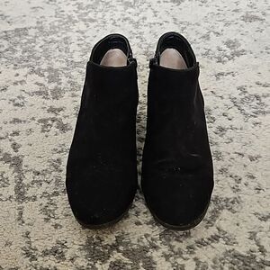 🎁Mtl design suede feel ankle booties